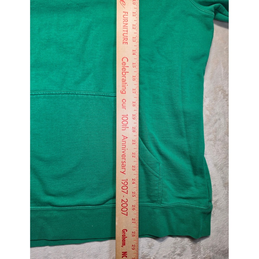Marmot Mens Green Pullover Hoodie Logo Fleece Sweatshirt XL F53640 - Picture 8 of 8